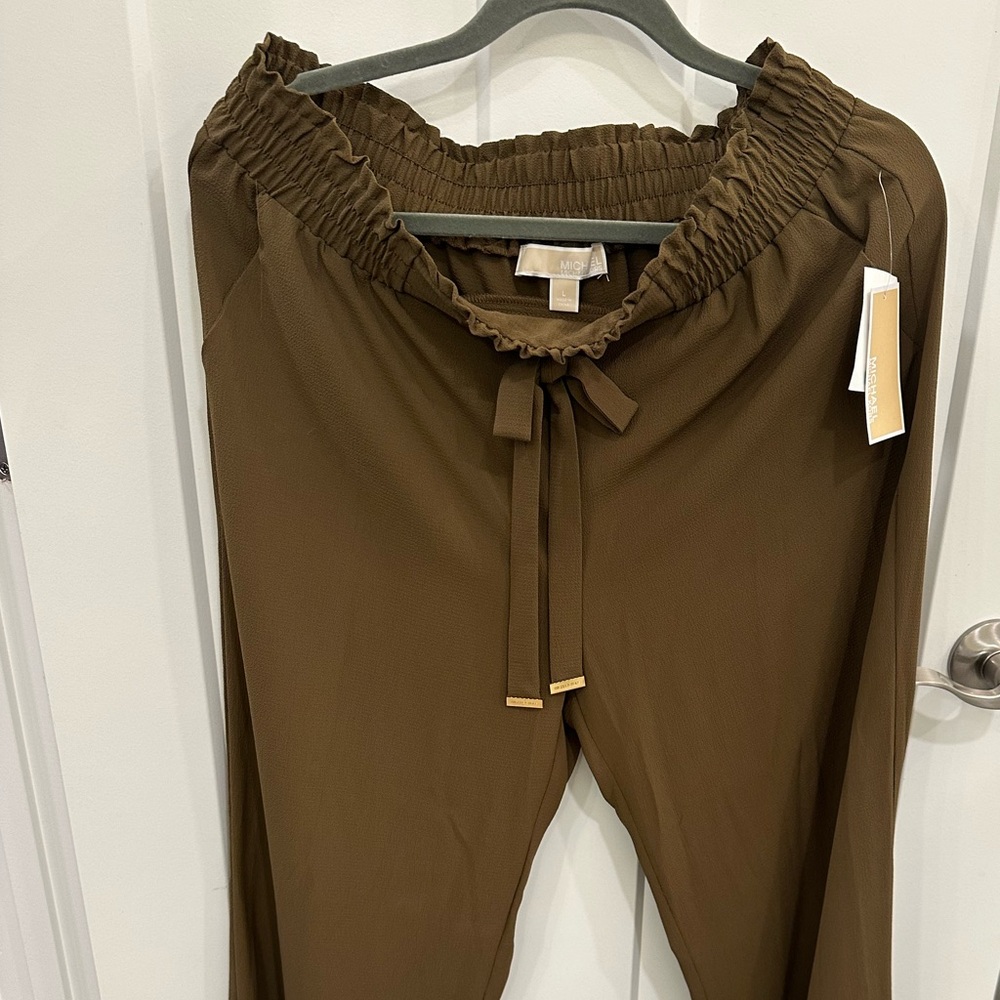 MICHAEL Michael Kors Olive Green Pants